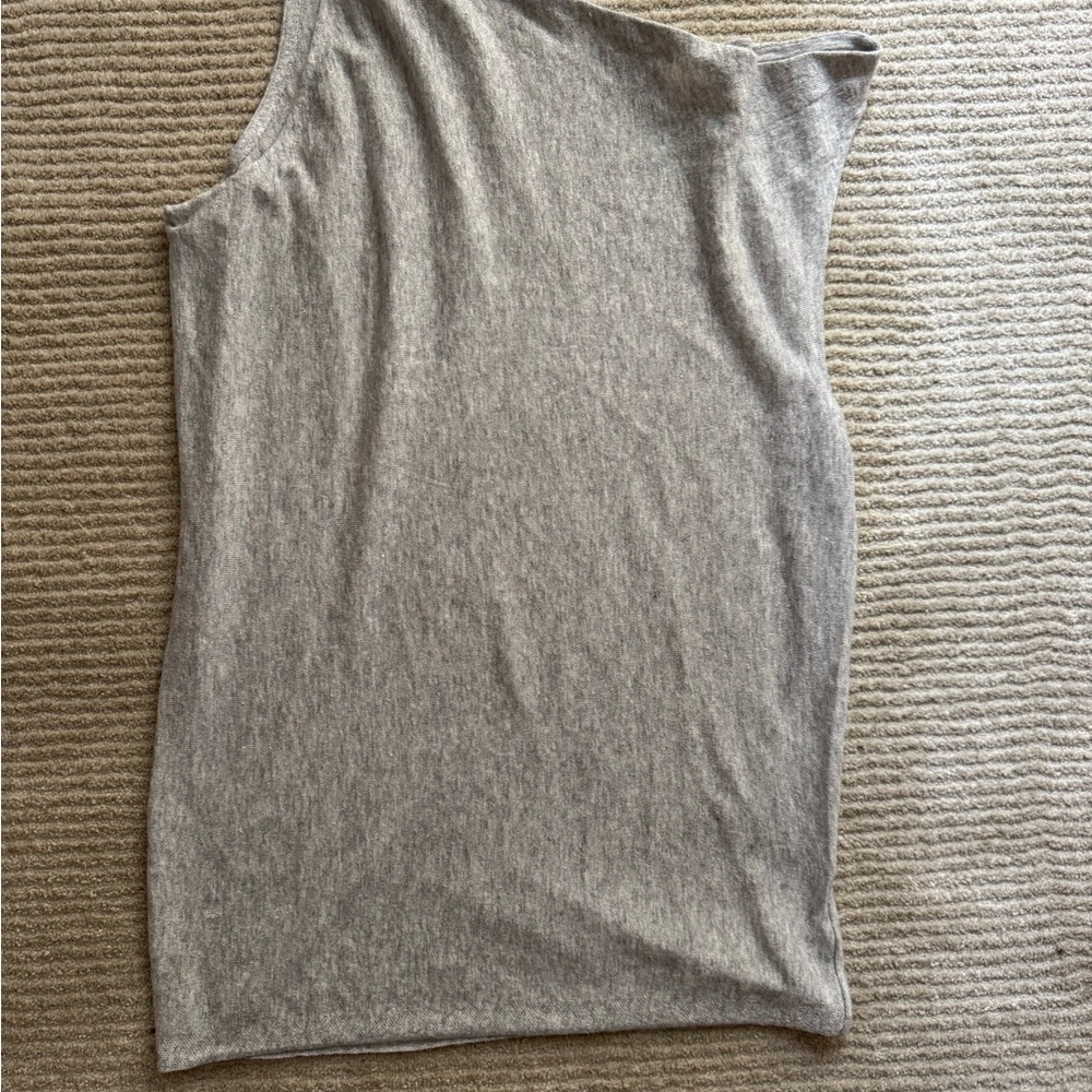 Reiss Gray asymmetrical Women's Top